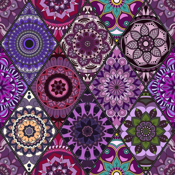 Seamless modeli. Vintage dekoratif öğeler. Elle çizilmiş backgr