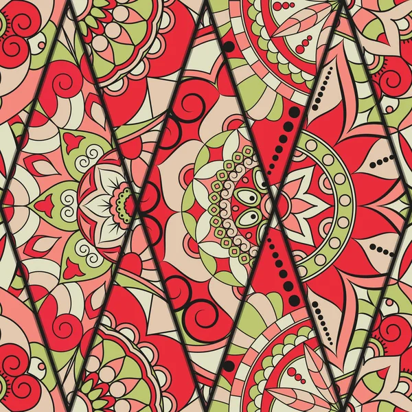 Seamless modeli. Vintage dekoratif öğeler. Elle çizilmiş backgr