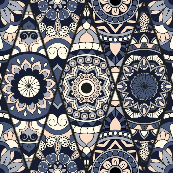 Seamless modeli. Vintage dekoratif öğeler. Elle çizilmiş backgr