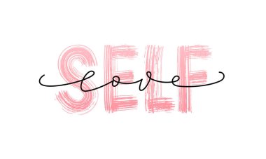 Self Love Club Free Vector Eps Cdr Ai Svg Vector Illustration Graphic Art