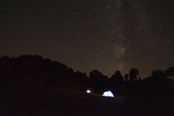 Camp under the stars