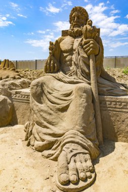 08.29.2017,Lara,Antalya,Turkey,Sand heykeller