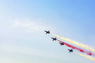 Eylül 09.2017, alsancak, izmir, hindi, Türk yıldızları