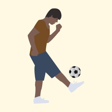 adam, tekmeler futbol topu