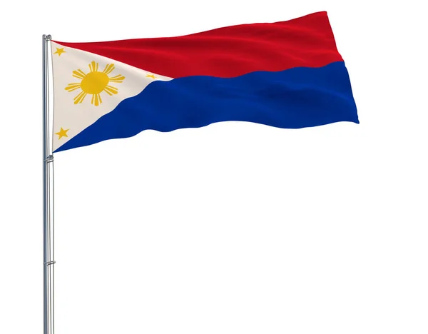 Bandera de Filipinas en tiempo de guerra — Foto de Stock