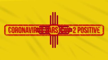 New Mexico eyaleti bayrağı sallıyor olumlu yanıt COVID-19, döngü