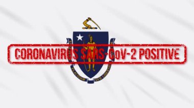 Massachusetts ABD bayrağını sallıyor ve COVID-19 döngüsüne olumlu yanıt veriyor.