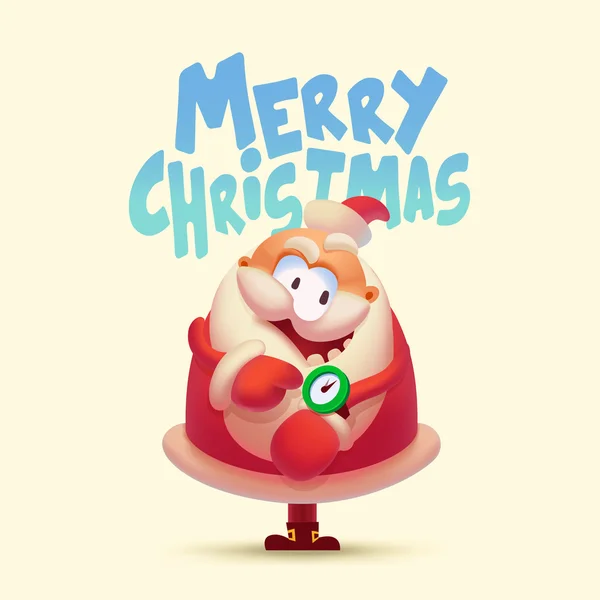 Merry Christmas illustration — Stock Vector