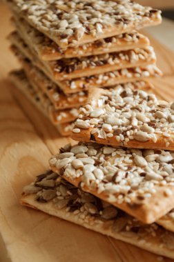 Ayçiçeği tohumları ile kırık