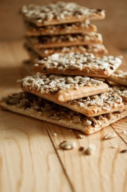 Ayçiçeği tohumları ile kırık