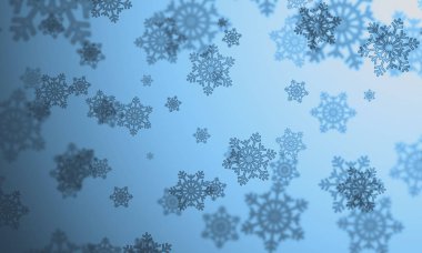 kar taneleri ile arka plan 