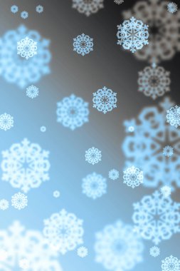 kar taneleri ile arka plan 