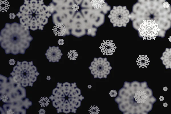 Фоновому режимі зі сніжинками — стокове фото
