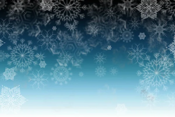 Textura Copo Nieve Fondo Decorativo Invierno — Foto de Stock