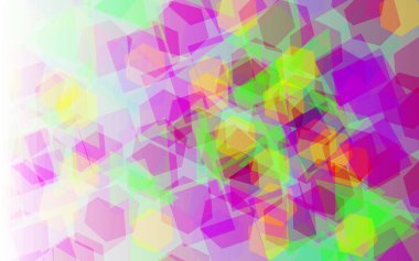 parlak gökkuşağı renkleri arka planda