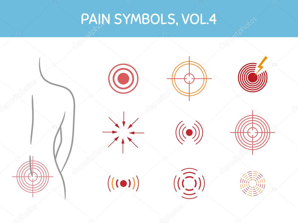 pain icons