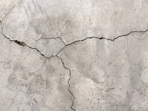 Crack Concrete Floor — Stock Photo, Image