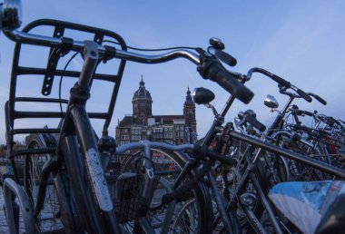 Bisiklet Amsterdam fotoğraf