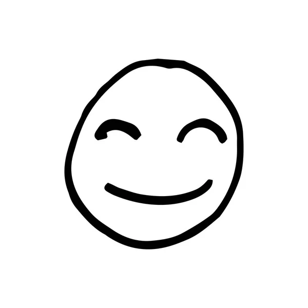 Emojis з чорнилом Векторна лінійна графіка — стоковий вектор
