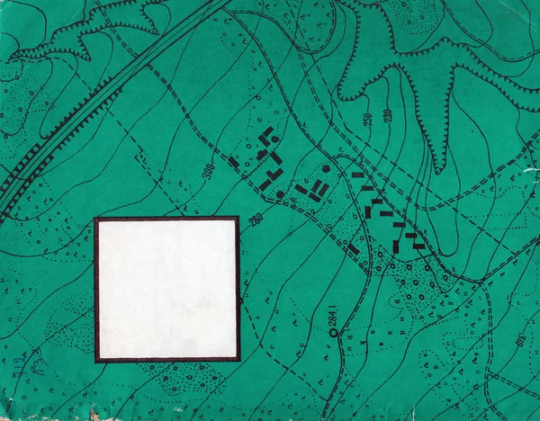 Vintage Mapowania Kontur Naturalne Ilustracje Drukowania Map Starożytne Kartografii — Zdjęcie stockowe