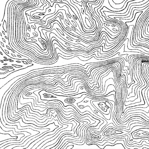 Картирование Винтажных Контуров Естественная Печать Иллюстраций Карт Древняя Картография — стоковое фото