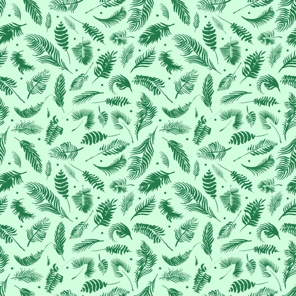 Tropikal palmiye yaprakları, orman yaprakları sorunsuz çiçek desenli arka plan, suluboya tropikal dekor, baskı yaz egzotik orman tesisi tropikal palmiye yaprakları. Desen, sorunsuz çiçek arka plan.