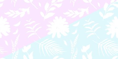 Bahar çiçekleri kesintisiz mavi botanik desen. Taze bahar suluboya çiçek seamless modeli düğün kartları için seamless modeli arka plan Web siteleri ve mobil uygulaması ve organik gıda işareti ve afiş.