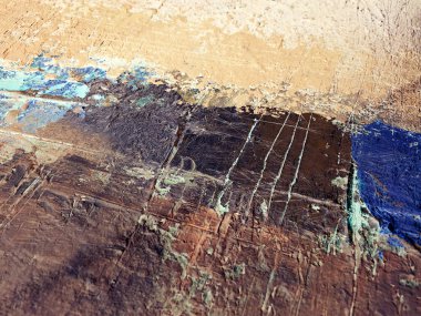 Ekolojik felaketler ve iklim değişikliği afişi. Kaba desenli iklim krizi posteri. Çevresel bozulma, karbondioksit, kirlilik, kaynak tükenmesi, yüzey sıcaklıkları.