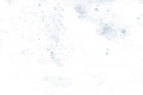 Cadre Aquarelle Avec Espace Copie Blanc Texture Peinte Main Bleu — Photo