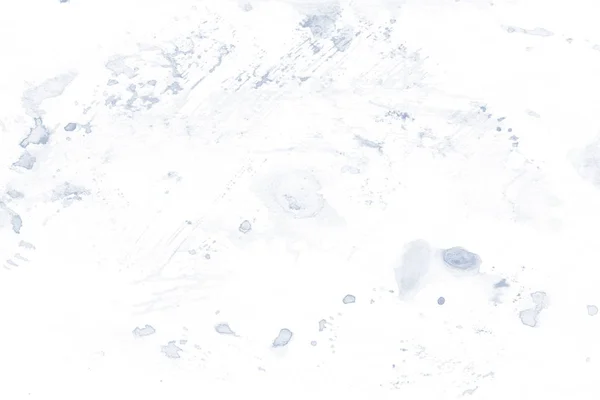 Cadre Aquarelle Avec Espace Copie Blanc Texture Peinte Main Bleu — Photo