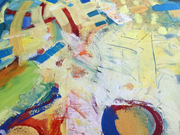 Livlig Oljemålning Flerfärgad Abstrakt Konst Bakgrund Färgkonsistens Fragment Konstverk Block — Stockfoto