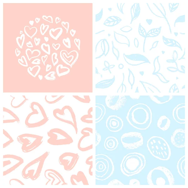 Beauty pattern background for cosmetic banner. Vector hearts pattern. Beauty salon brand. Wedding salon identity design. Cosmetic label tag. Template sales banner. Special offer price.