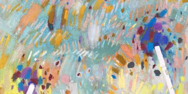 Soyut el çizimi arka plan. Psikoloji çizim konsepti. Bir psikolog için akıl sağlığı illüstrasyonu. Doğal pastel dokusuyla psikiyatri konsepti. Banner 'ın zihinsel sağlığı. Kendini sorgulama. Kaos teorisi.