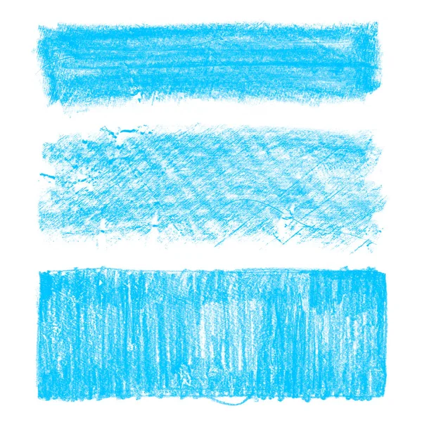 Texture Crayon Bleu Sur Fond Papier Rugueux Texture Graphite Naturel — Photo