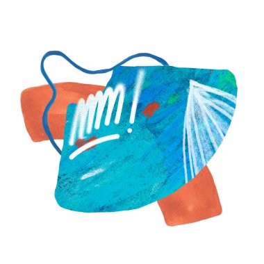 Çağdaş sanat kolajı kağıt dokuları, resim şekilleri. Modern grafik tasarımı. Yaratıcı soyut sanat kompozisyonu. Şablon web afişi ve sanat afişi için alışılmadık moda sanat tarzı.