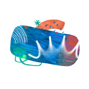 Çağdaş sanat kolajı kağıt dokuları, resim şekilleri. Modern grafik tasarımı. Yaratıcı soyut sanat kompozisyonu. Şablon web afişi ve sanat afişi için alışılmadık moda sanat tarzı.