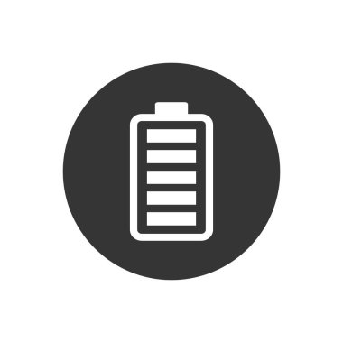 Tam pil ikonu vektör çizimi düz biçimi