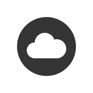 Gri Müzik Servis simgesi gri arkaplanda izole edildi. Ses bulutu hesaplama, çevrimiçi medya yayını, online şarkı, ses dalgası. Vektör