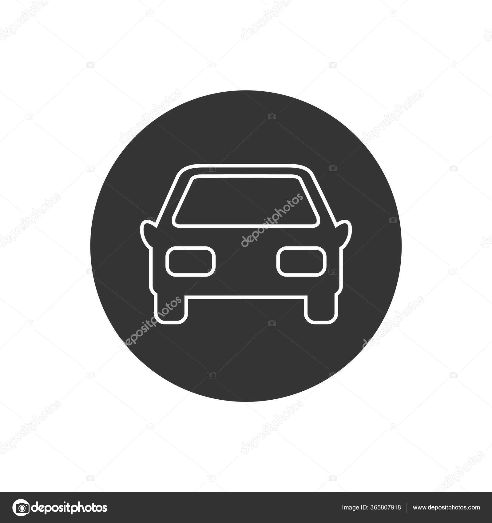 images Voiture Icone Blanche icone ligne simple avant voiture illustration vectorielle image vectorielle par illizium c illustration 365807918