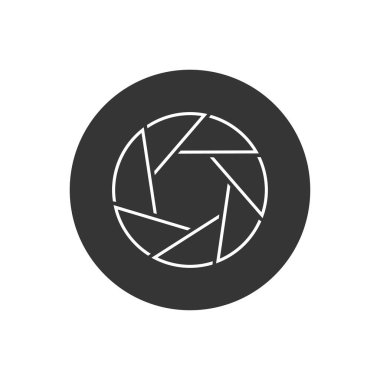 Kamera Simgesi. Kamera sembolü. Düz kamera vektörü izole edildi. Modern basit enstantane fotoğraf tabelası. Anında internet konsepti. Web sitesi tasarımı için son moda sembol. kamera logosu tasarımı ilham kaynağı