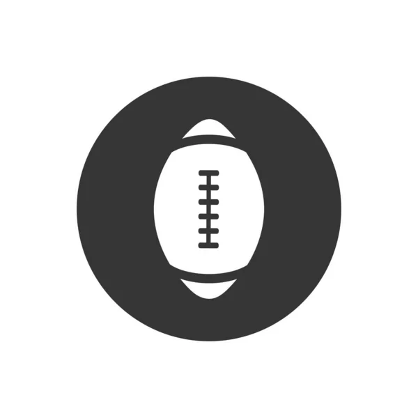 Icône Football Américain Illustration Vectorielle — Image vectorielle