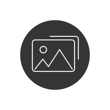 Fotoğraf vektör çizgisi resimleme