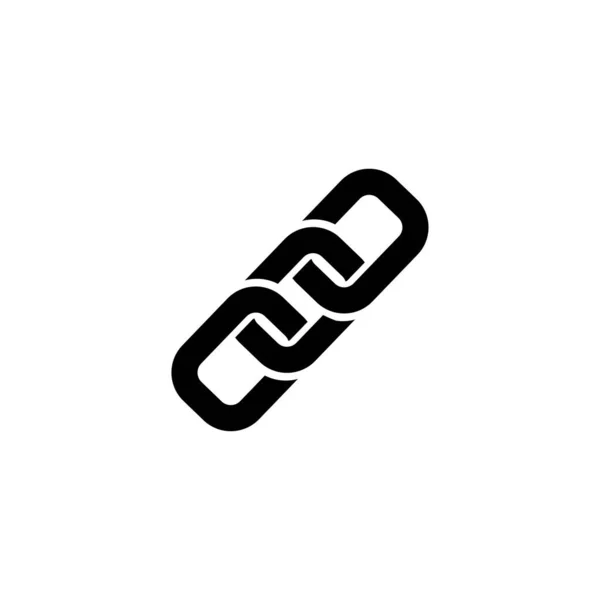 Link Symbol Symbol Vektor Illustration — Stockvektor