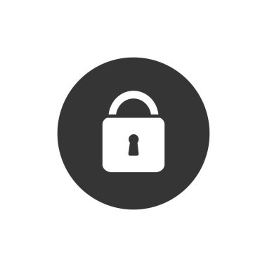 Güvenlik simgesi vektörü. Güvenlik simgesini koruma 