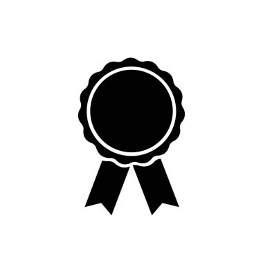 Beyaz arkaplanda ödül simgesi vektörü