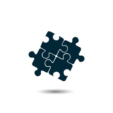 En iyi bulmaca simgesi. Vektör Illustration