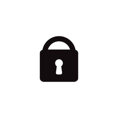 Güvenlik simgesi vektörü. Güvenlik simgesini koruma 