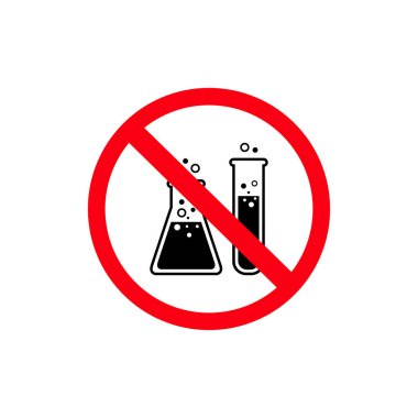 Matara Tüpü Kimyasal Laboratuvarı Simge Vektörü