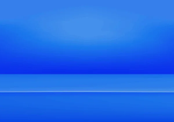用于在网站上做广告产品的横幅 矢量光室背景图蓝色工作室桌面图 带有复制空间的产品展示 用于内容设计的显示 — 图库矢量图片