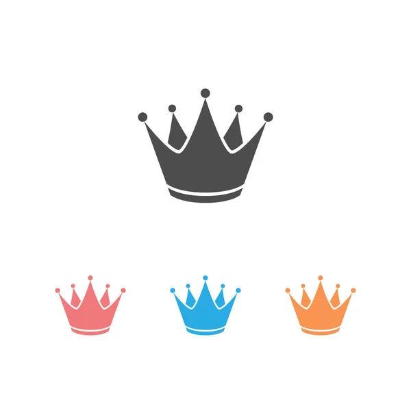 皇冠图标设置标志模板 King向量图标 — 图库矢量图片